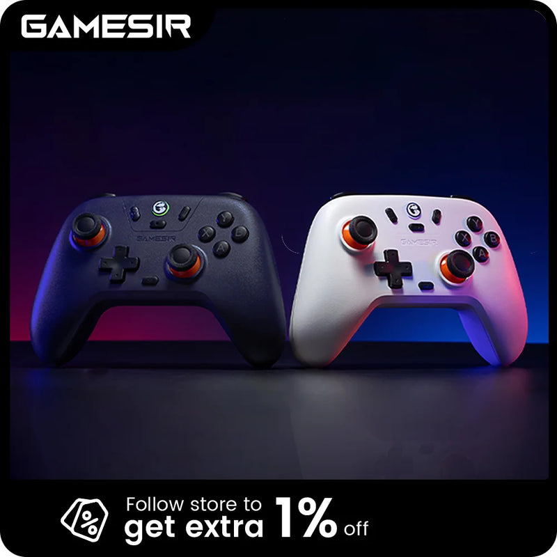 Controle GameSir T4 Nova Lite Switch com efeito Hall para Nintendo Switch iPhone Android Celular Windows PC Steam